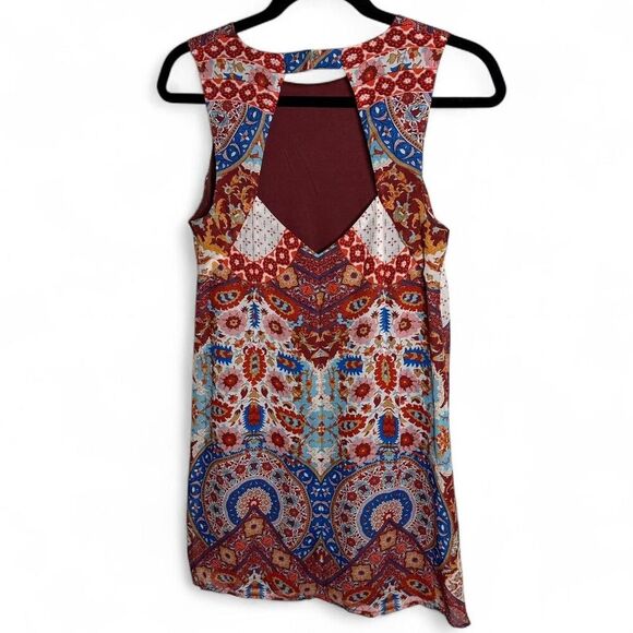 BeBop Boho Print Summer Dress M – Easy Breezy Style - Picture 2 of 6